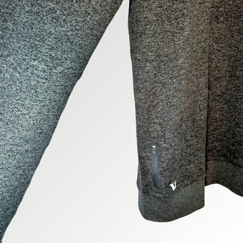 vuori Men's Ponto Performance Crew in Charcoal Heather - XL - Picture 13 of 15
